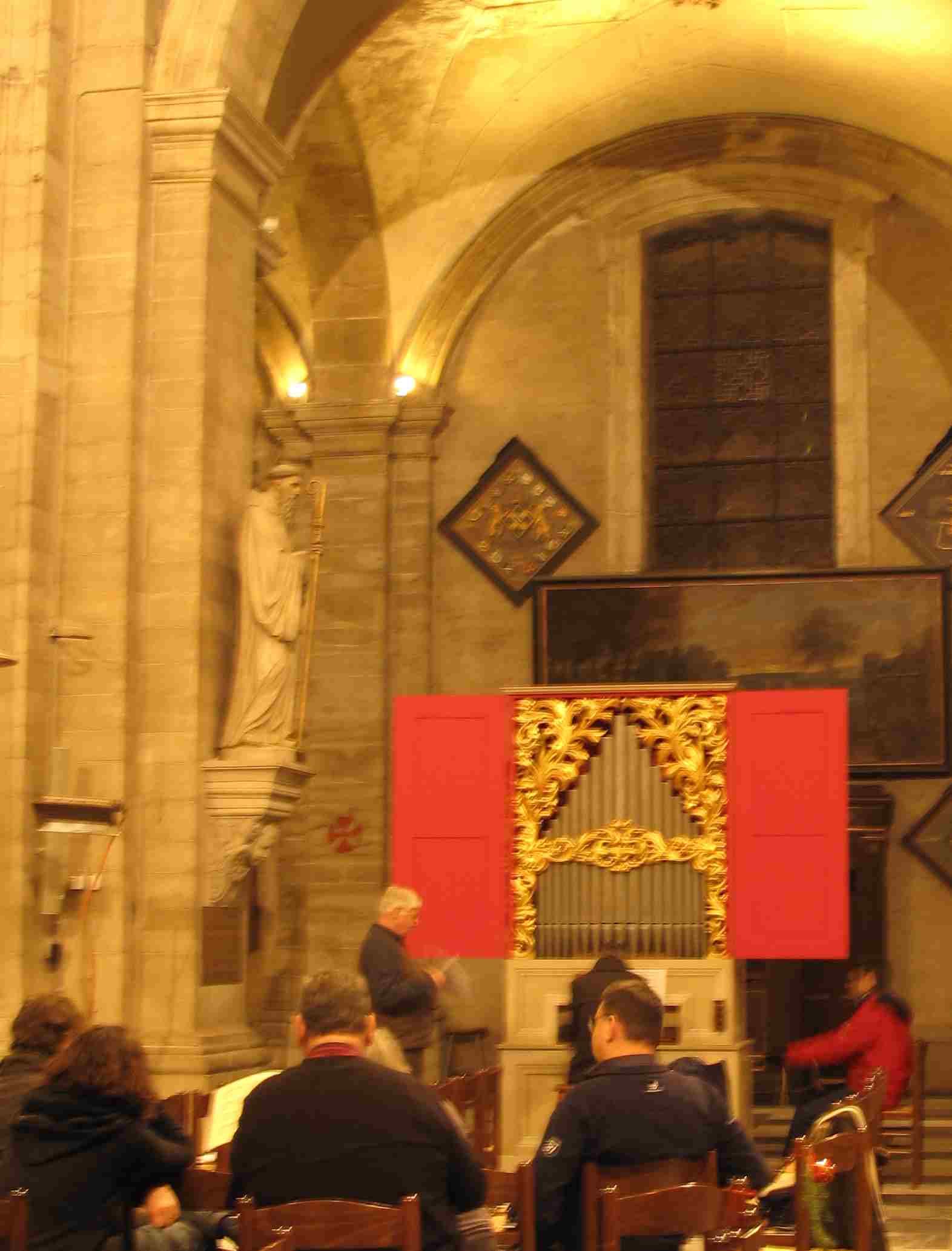 bezoek Italiaans orgel Sint-Pieterskerk Gent